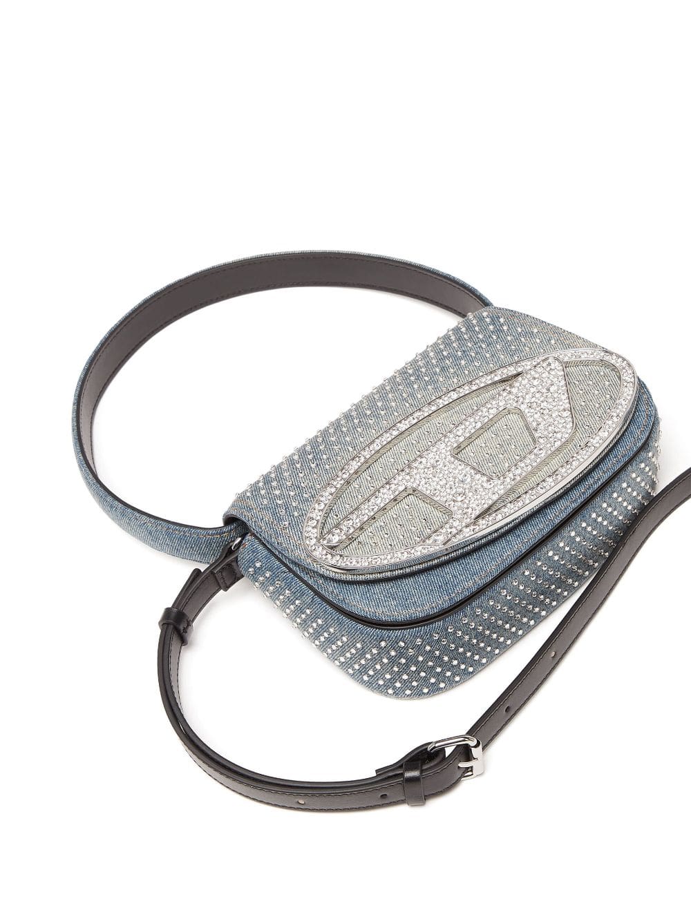 Diesel 1DR denim shoulder bag - Image 5