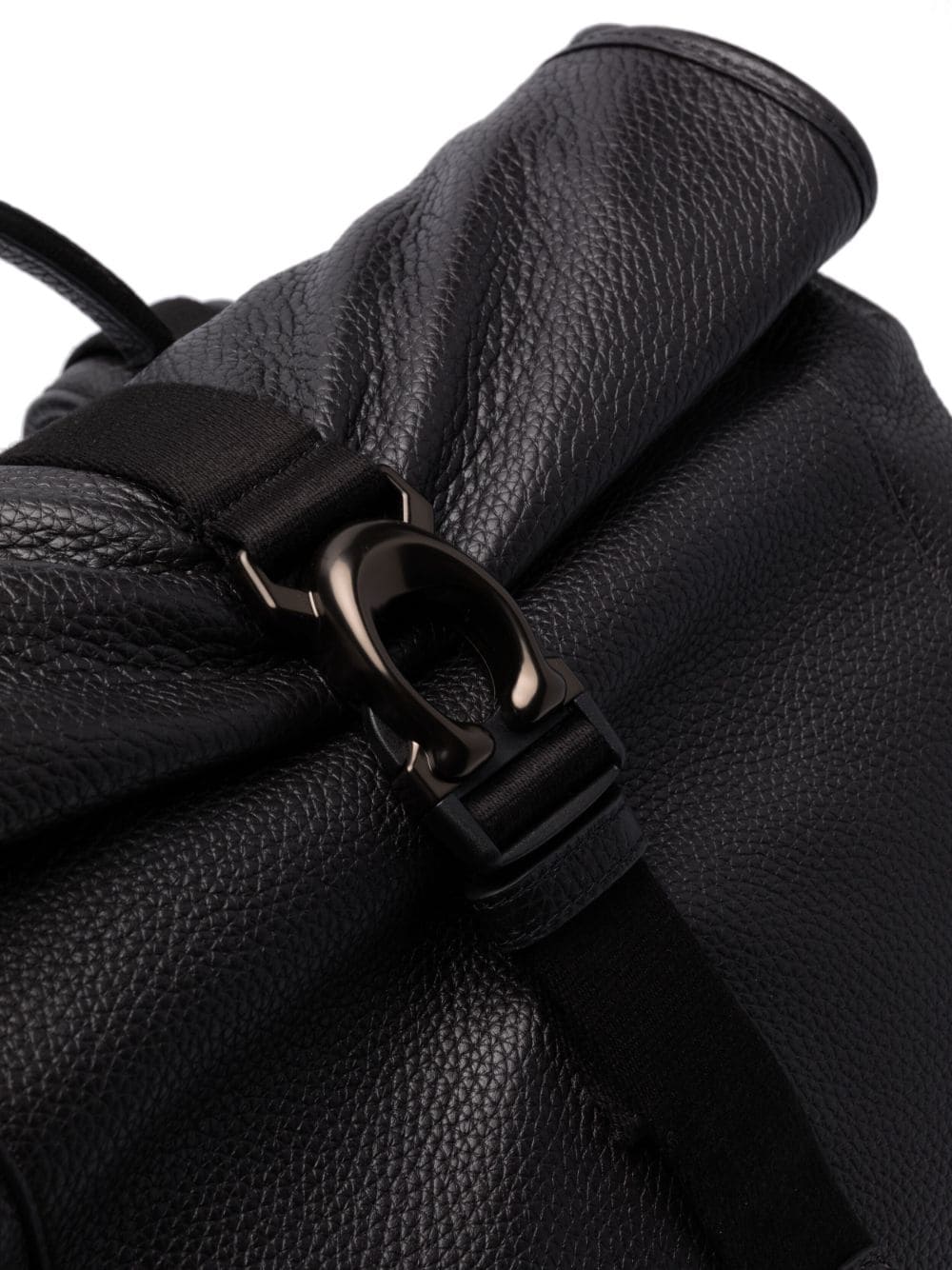 Coach roll-top leather backpack - Image 3