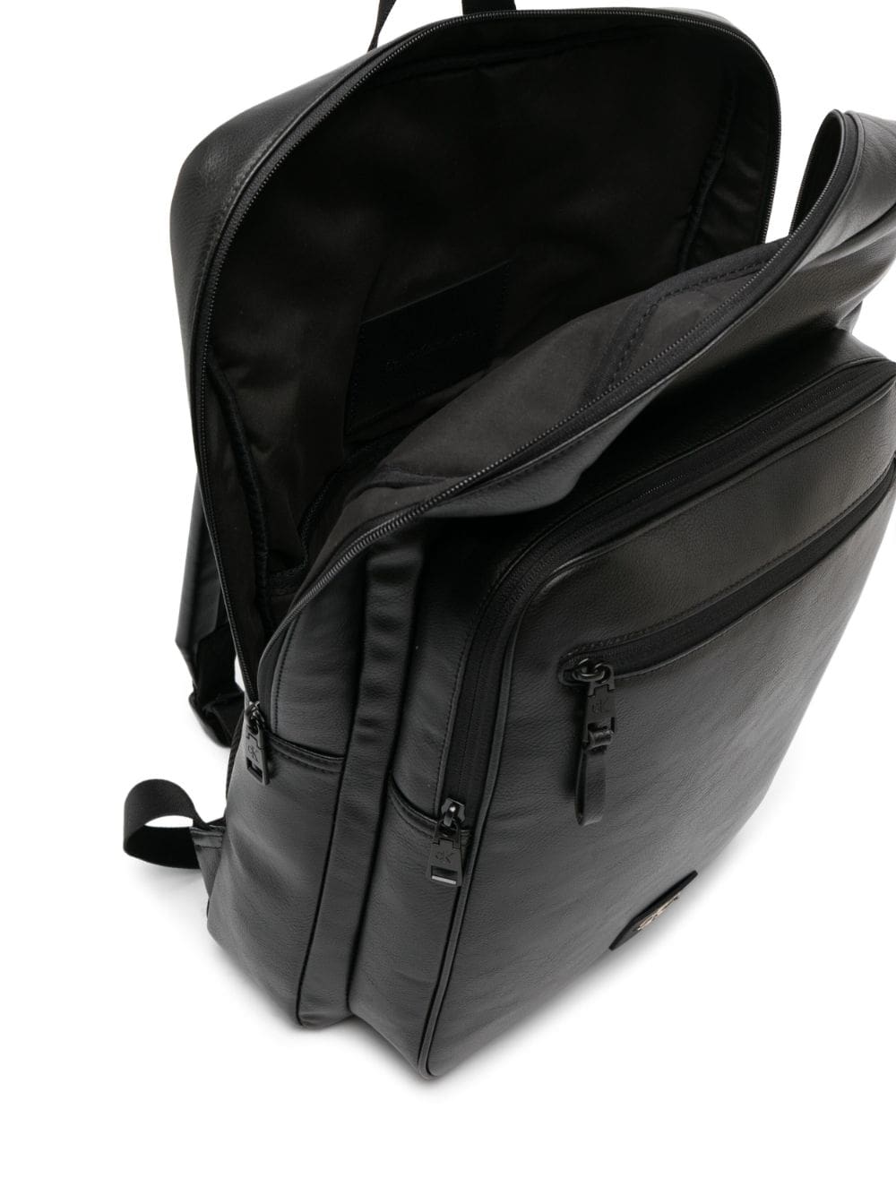 Calvin Klein Jeans logo-tag leather backpack - Image 4