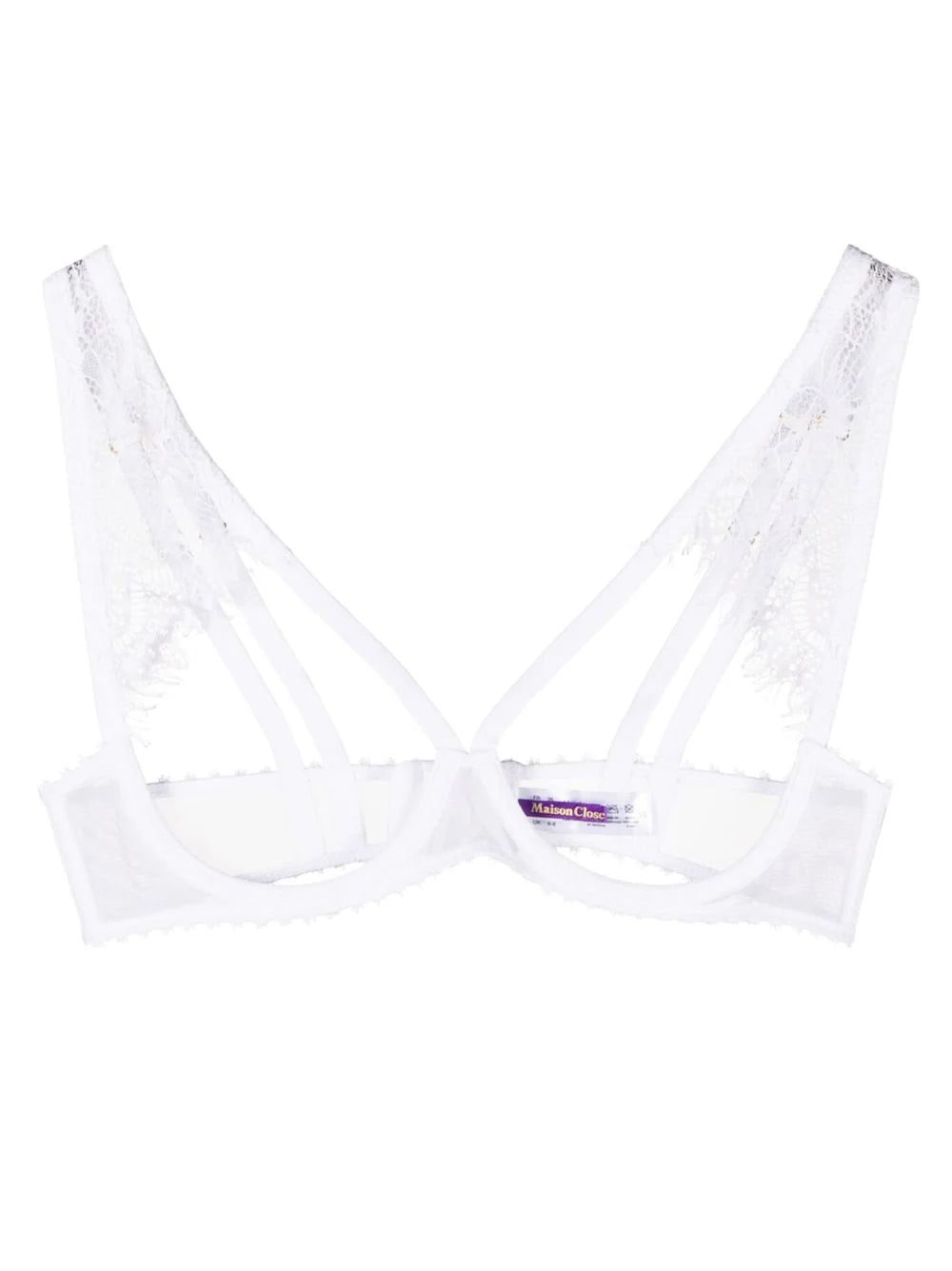 Maison Close Accroche Coeur cut-out detail bra