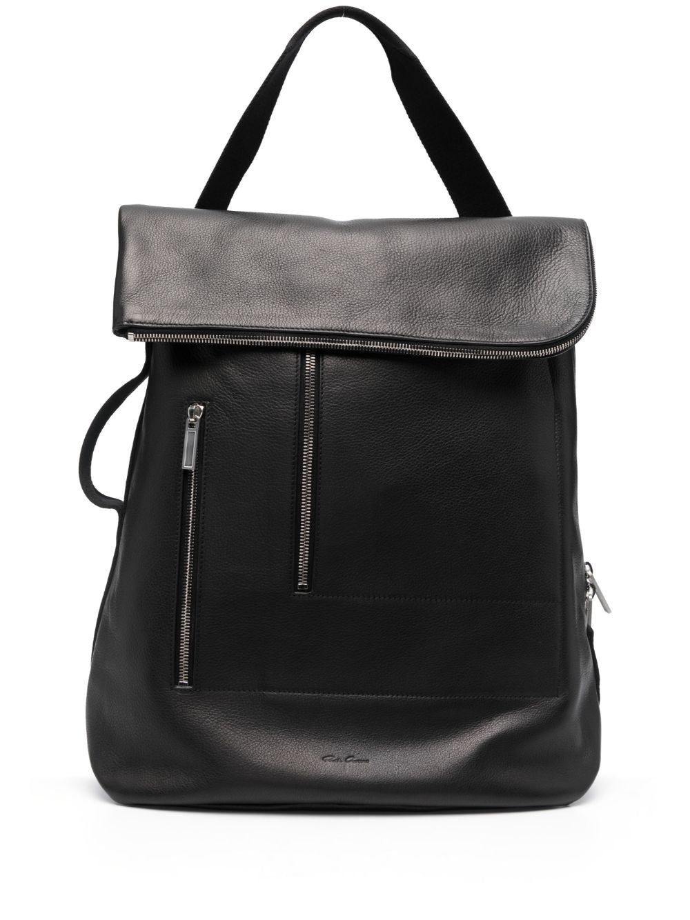 Rick Owens Cargo grained-leather backpack