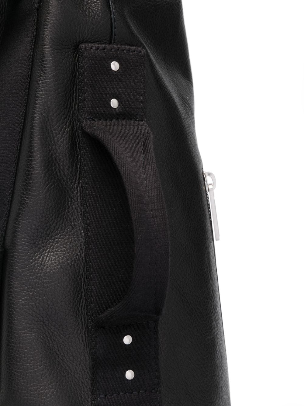 Rick Owens Cargo grained-leather backpack - Image 4