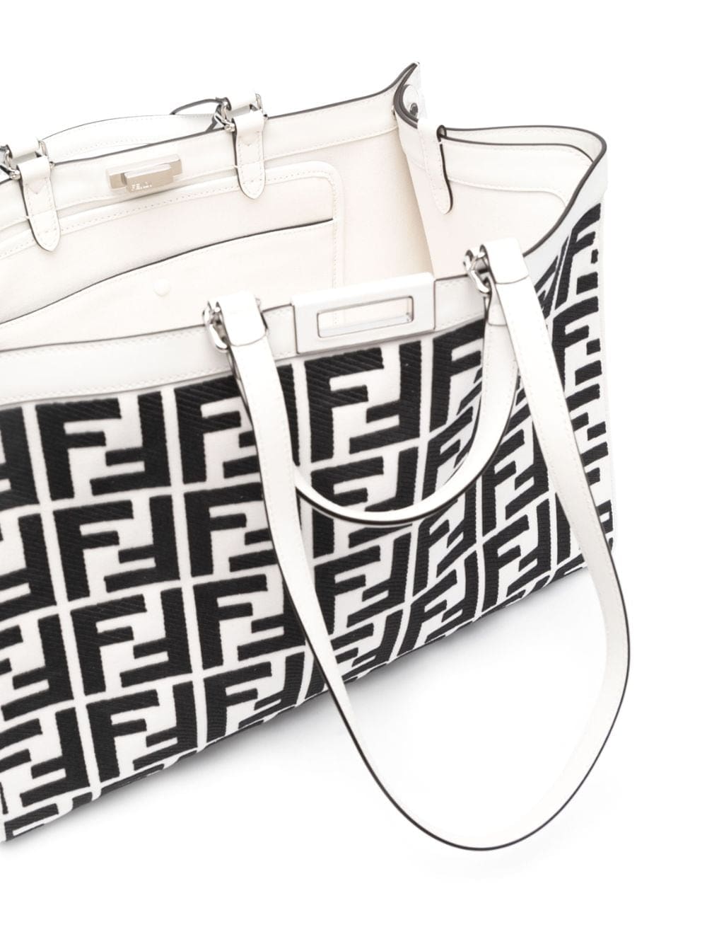 FENDI X ff-logo print tote bag - Image 5
