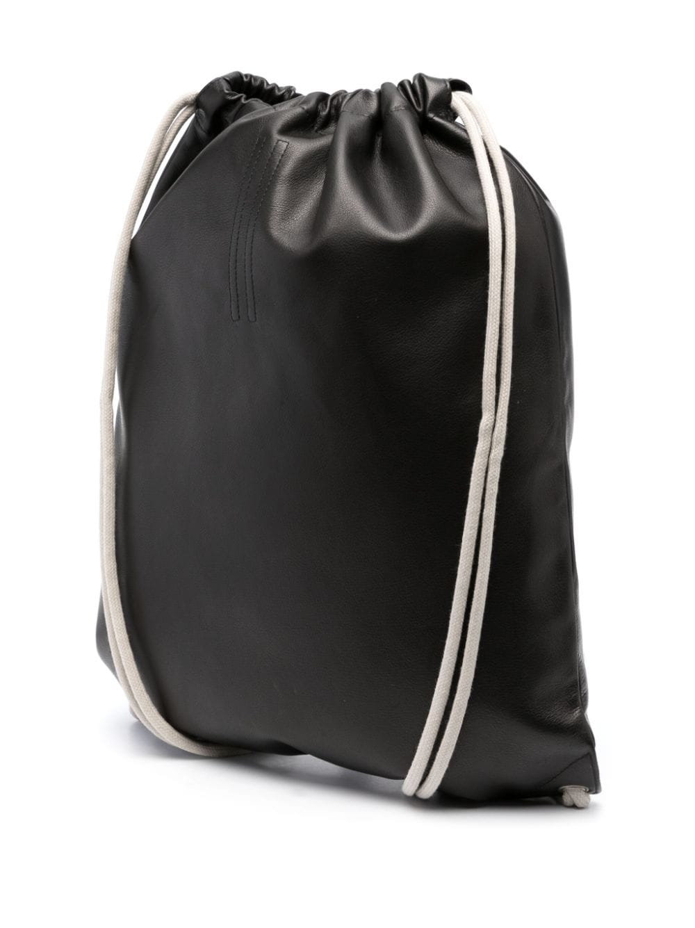 Rick Owens drawstring leather backpack - Image 3