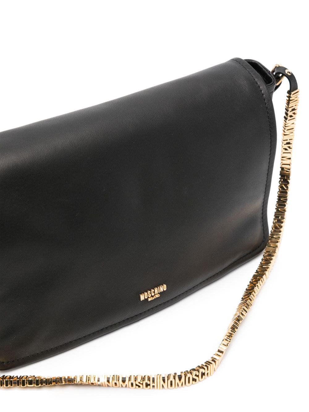 Moschino logo-chain crossbody bag - Image 4