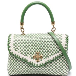 Tory Burch mini Kira woven tote bag