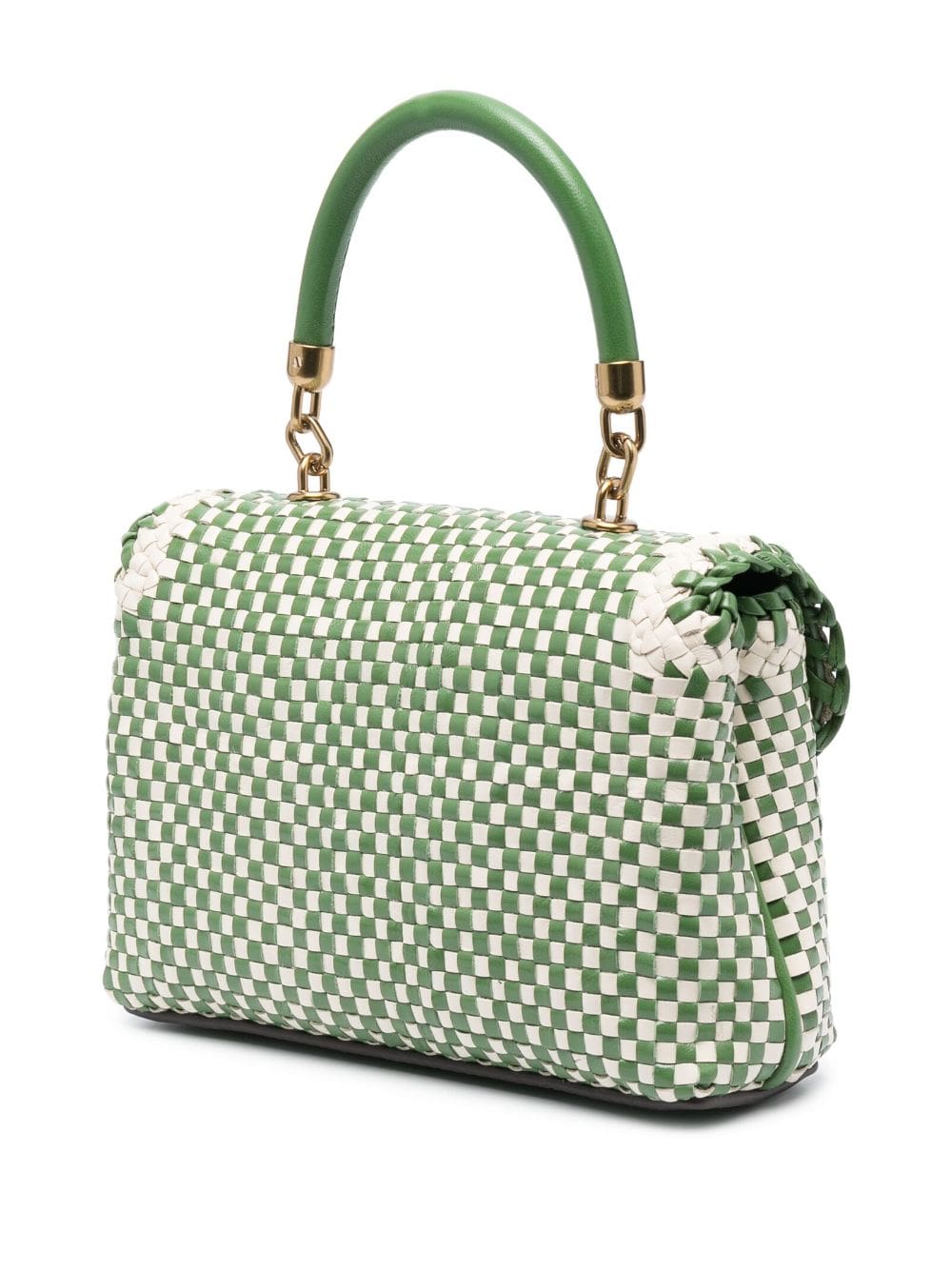 Tory Burch mini Kira woven tote bag - Image 4