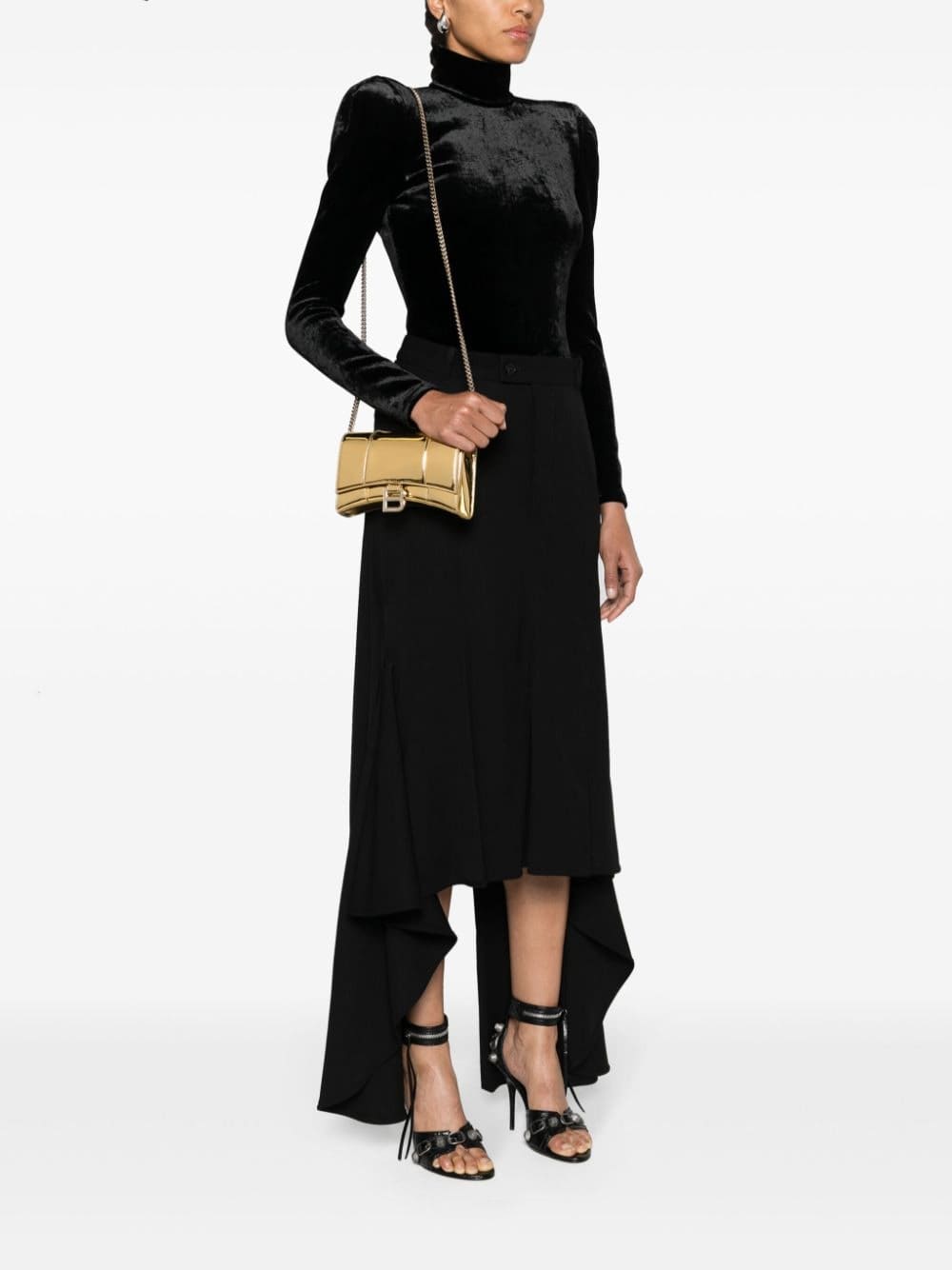 Balenciaga Hourglass leather crossbody bag - Image 2