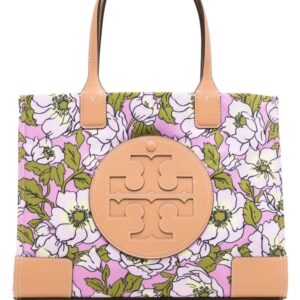 Tory Burch small Ella floral-print tote bag