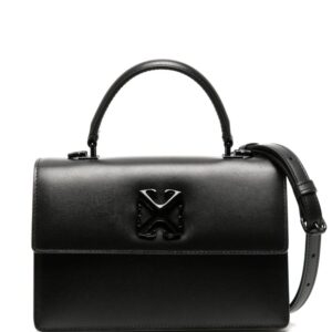 Off-White Jitney logo-plaque tote bag
