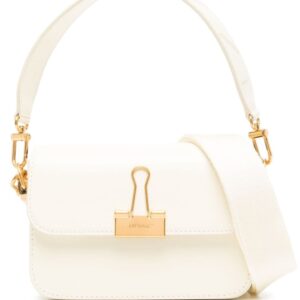 Off-White logo-plaque shoulder bag