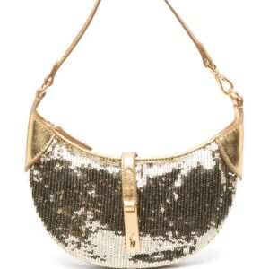 Polo Ralph Lauren mini Polo ID sequined shoulder bag