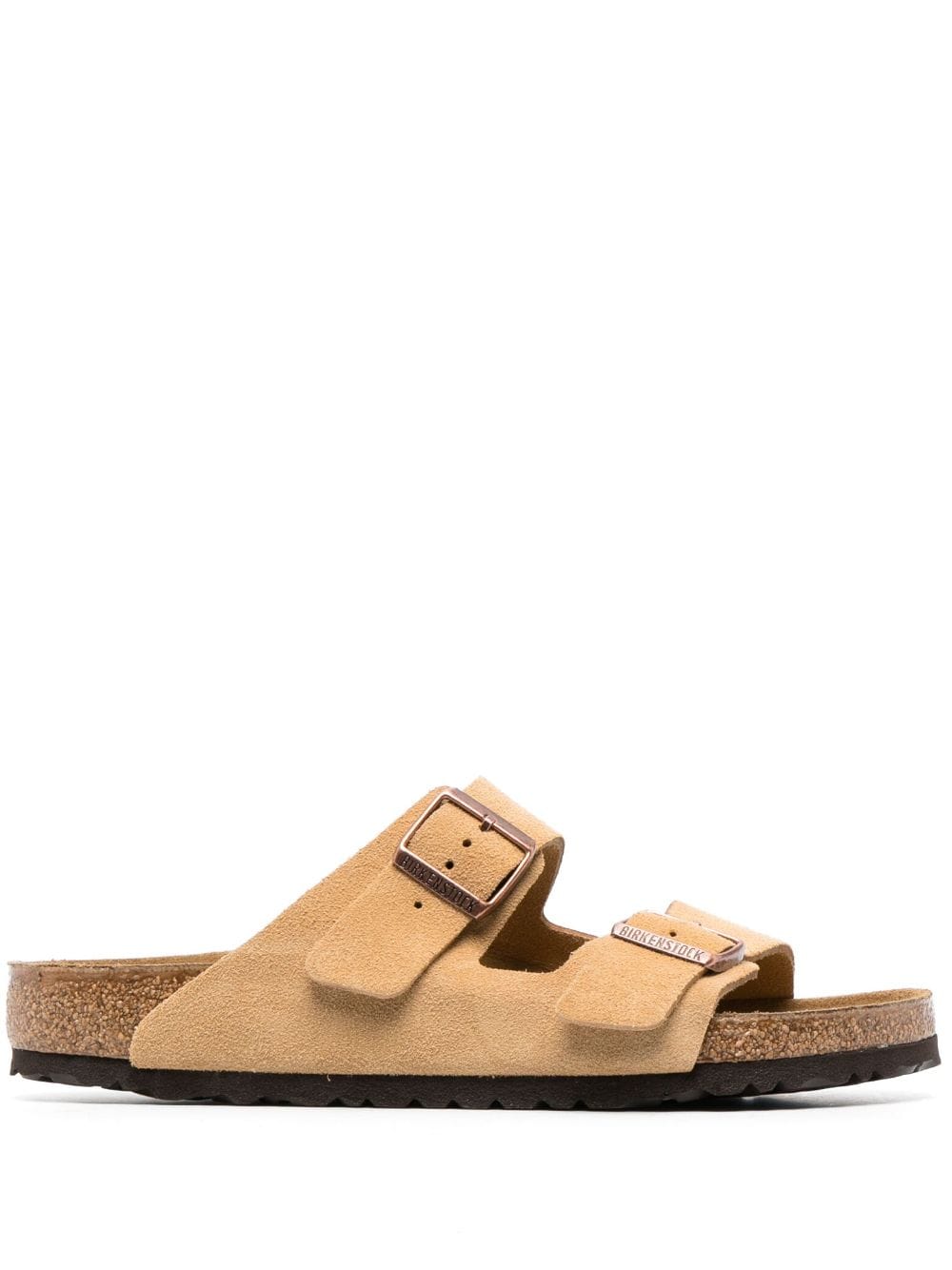 Birkenstock double-strap suede sandals
