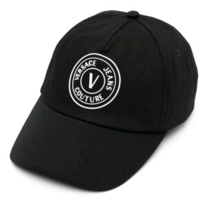 Versace Jeans Couture logo-print cotton baseball cap
