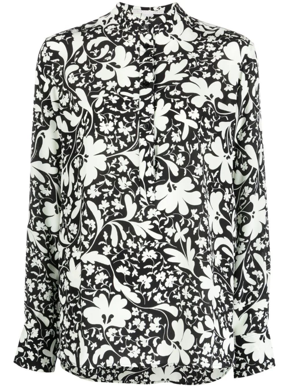 Stella McCartney floral-print silk shirt