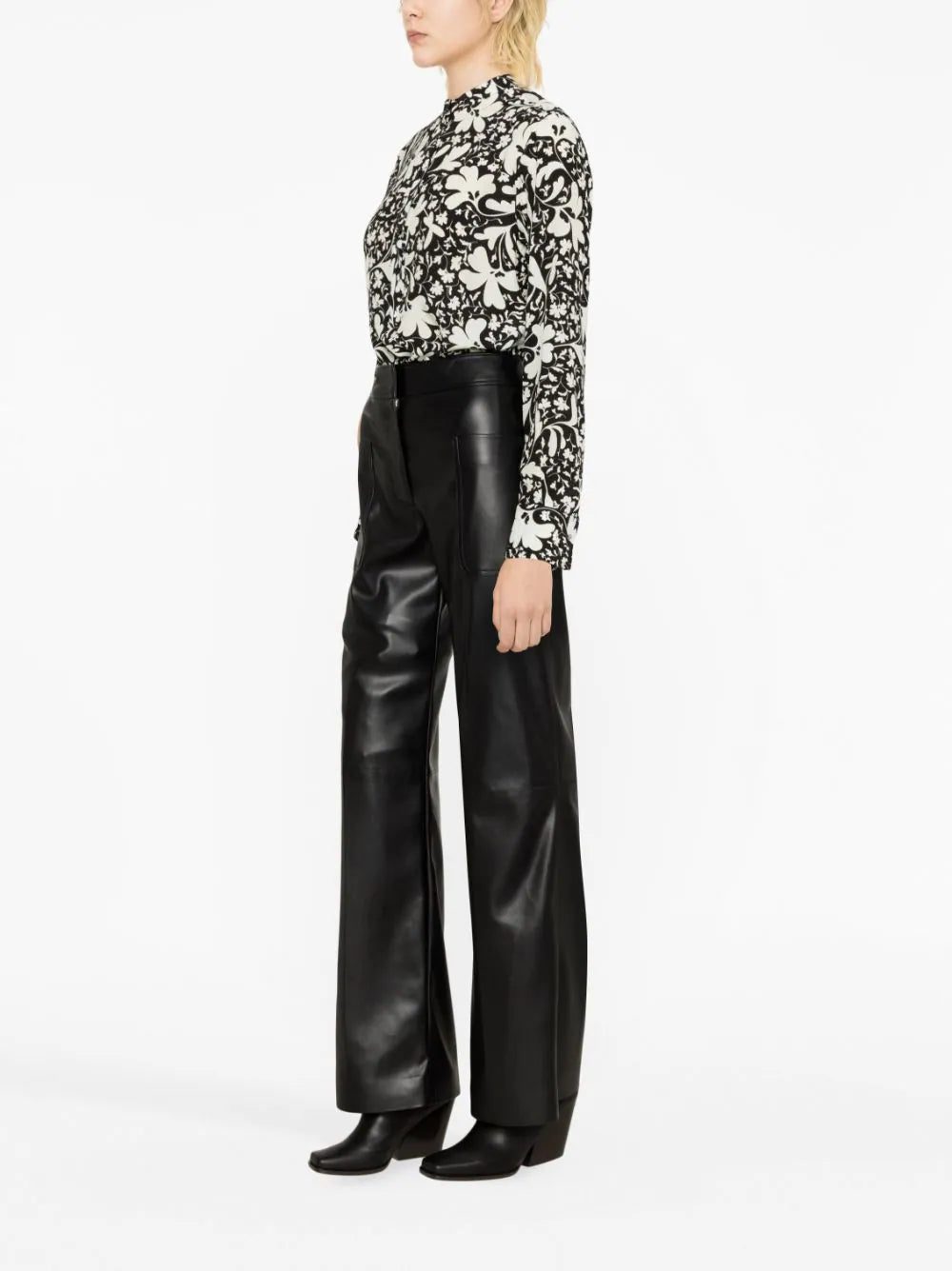 Stella McCartney floral-print silk shirt - Image 4