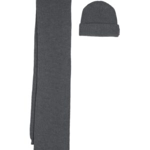 DSQUARED2 knitted wool scarf-beanie set