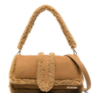 Jacquemus Le Bambimou Doux shearling shoulder bag