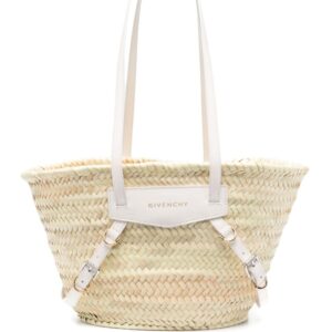 Givenchy woven straw shoulder bag