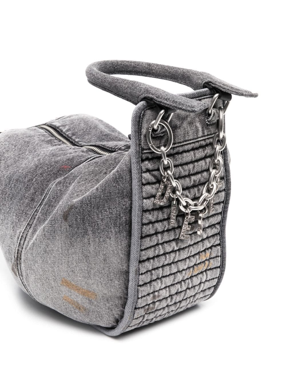 Diesel D-VINA S denim hand bag - Image 5