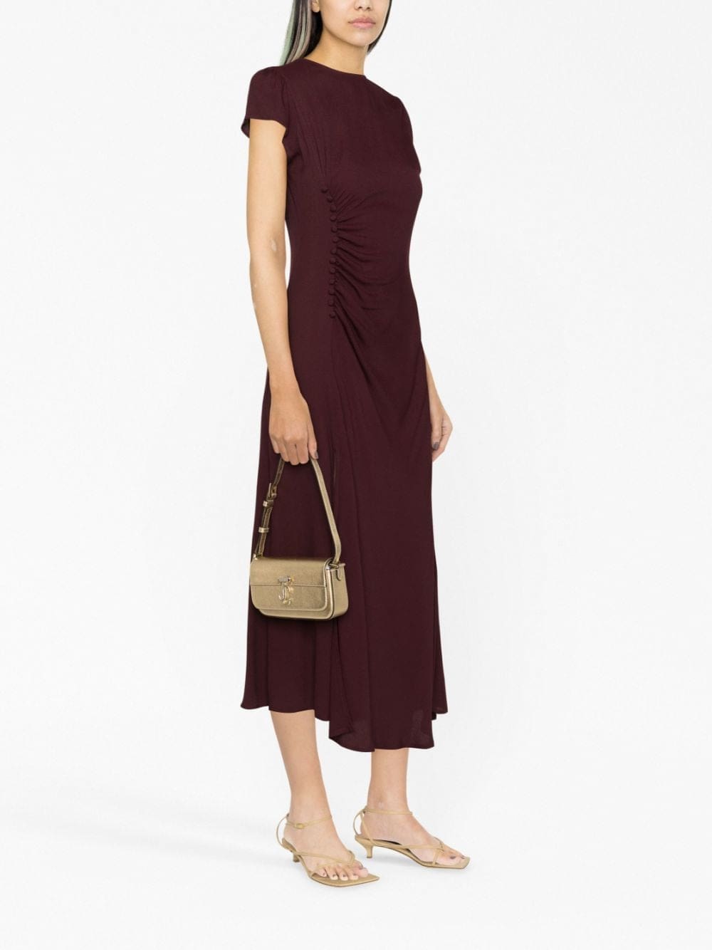 Jimmy Choo mini Avenue leather shoulder bag - Image 2