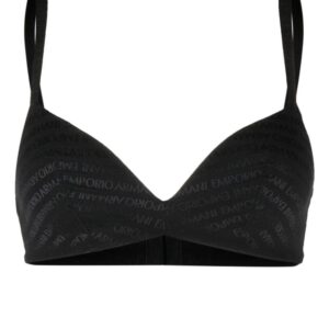 Emporio Armani  logo-print padded bra