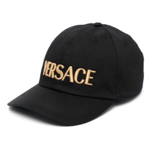 Versace logo-embroidered baseball cap