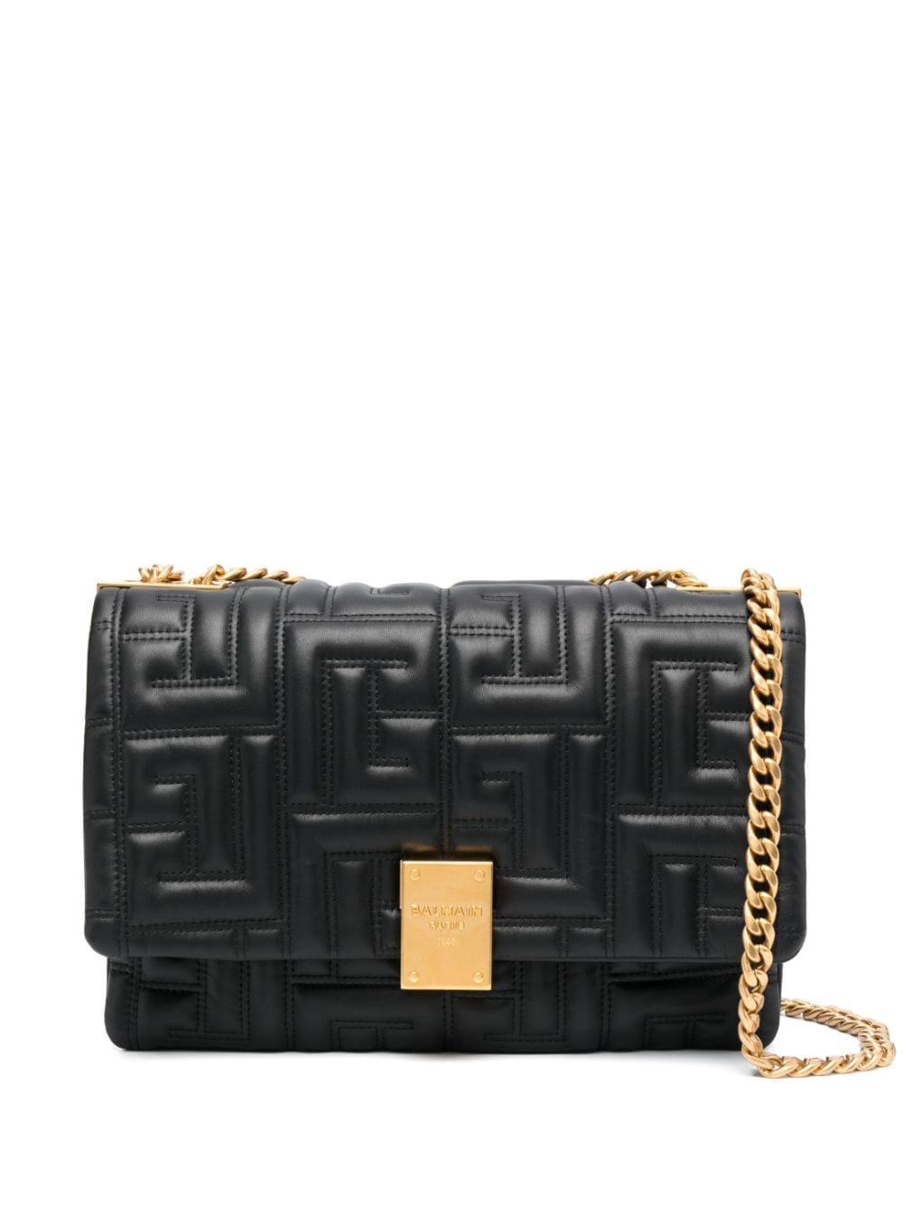 Balmain 1945 logo-embossed crossbody bag