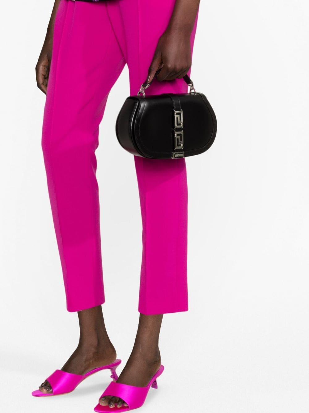 Versace Greca Goddess leather shoulder bag - Image 3