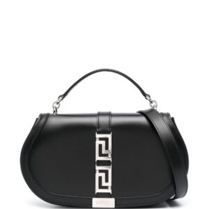 Versace Greca Goddess leather shoulder bag