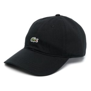 Lacoste logo-patch adjustable-fit cap