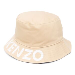 Kenzo reversible logo-print buckle hat