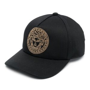 Versace Medusa studded cap