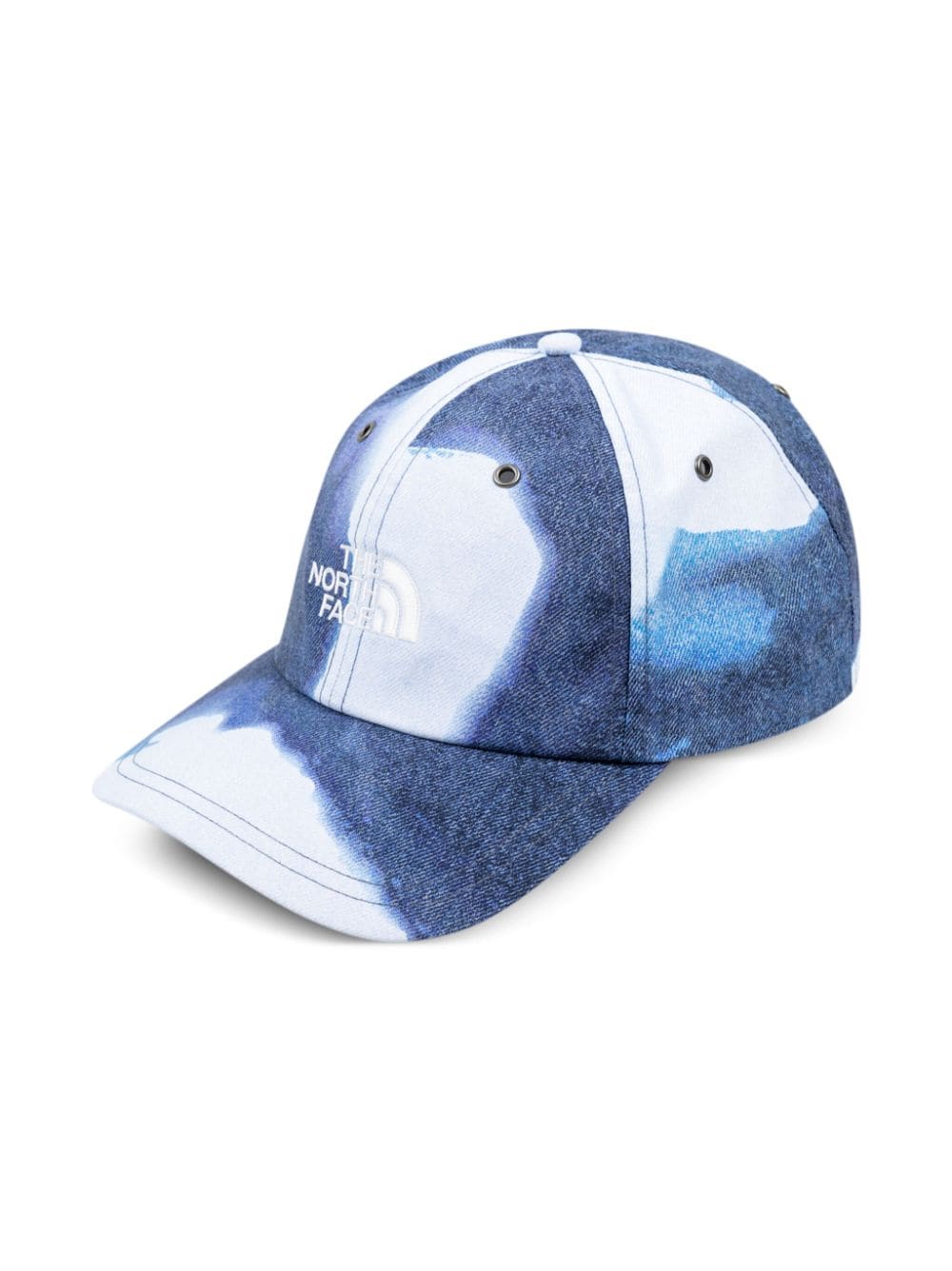 Supreme x The North Face bleached denim print 6-panel cap - Image 3