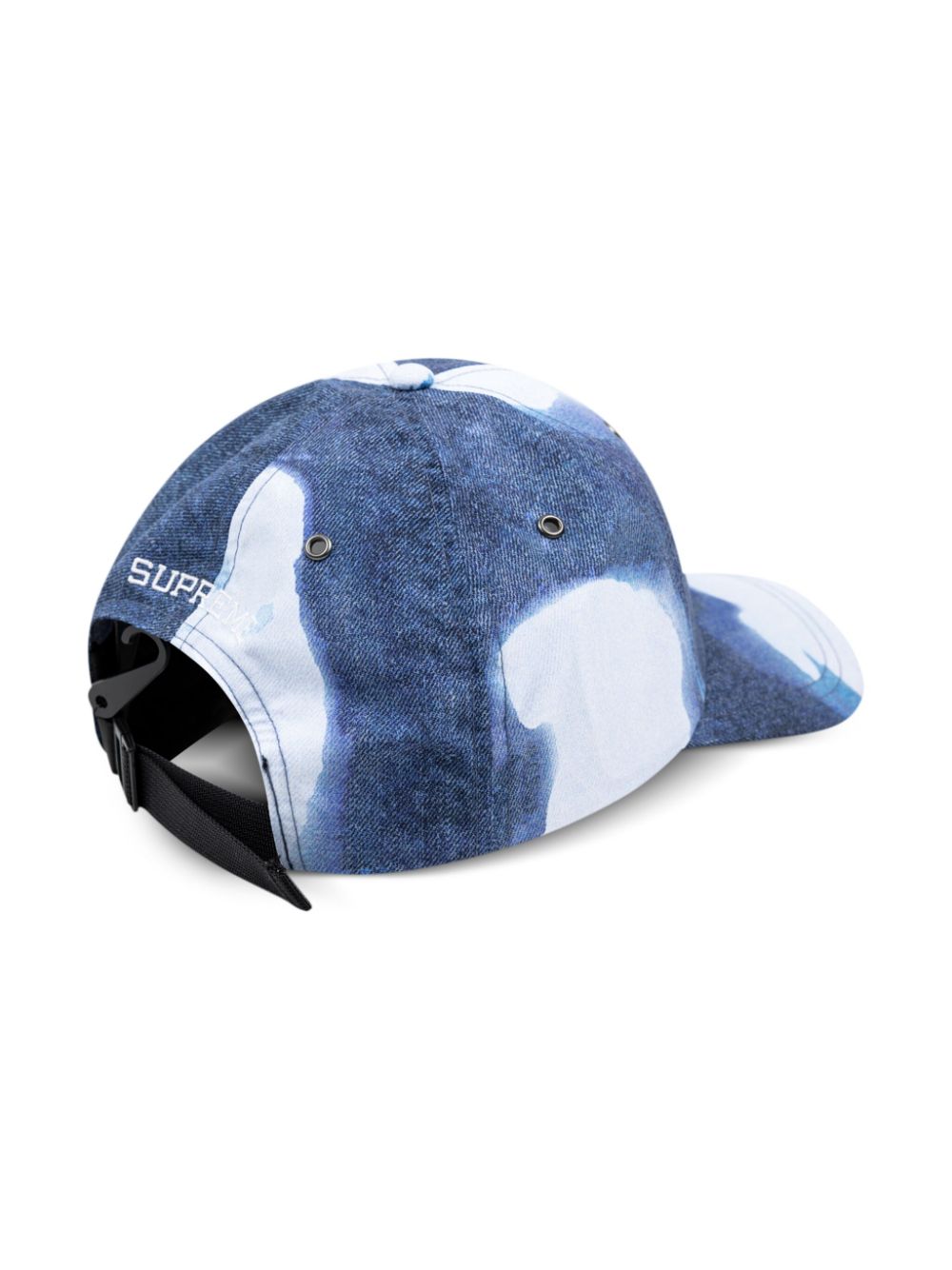 Supreme x The North Face bleached denim print 6-panel cap - Image 2