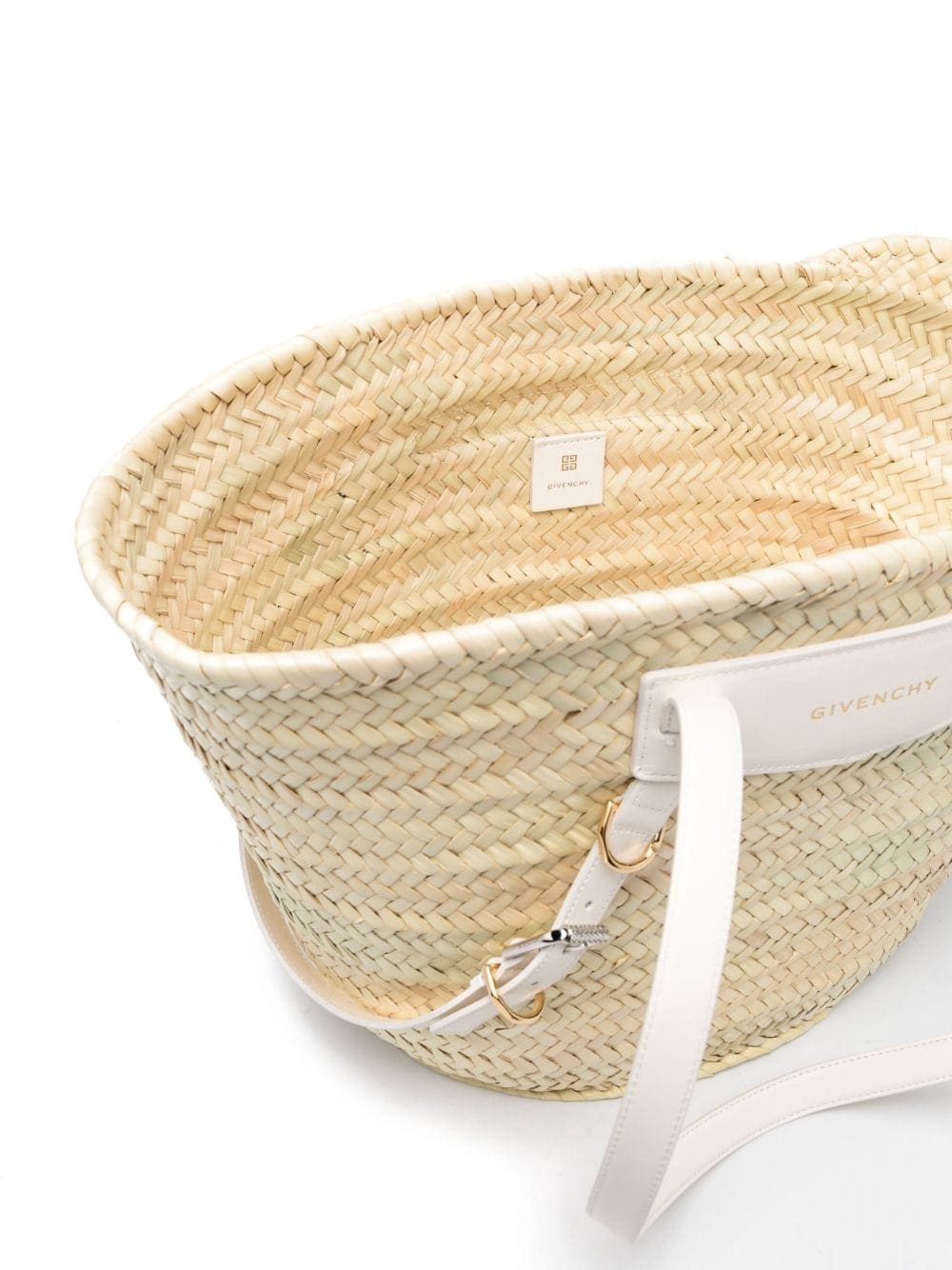 Givenchy medium Voyou raffia tote bag - Image 5