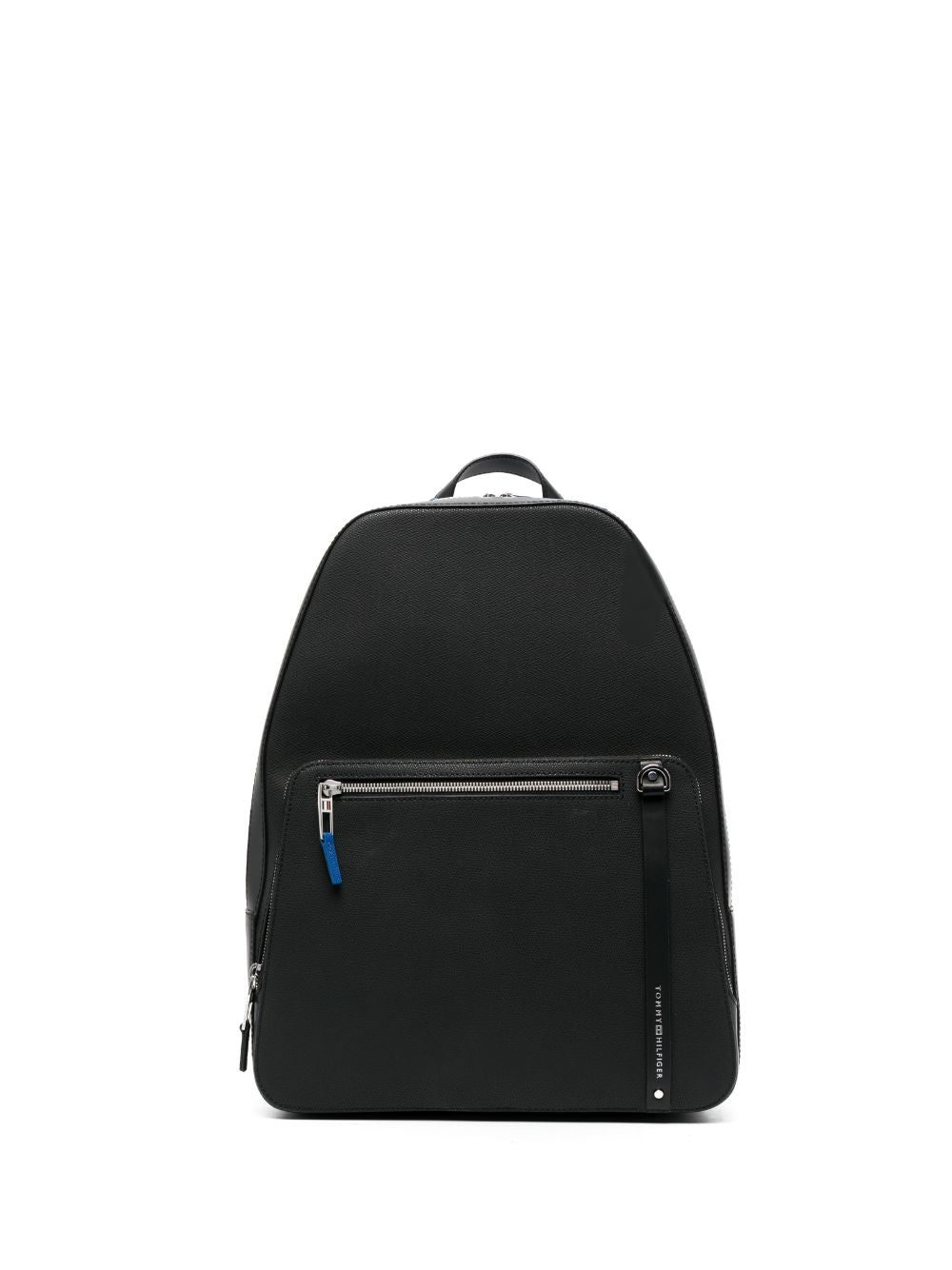 Tommy Hilfiger logo-strap leather backpacks
