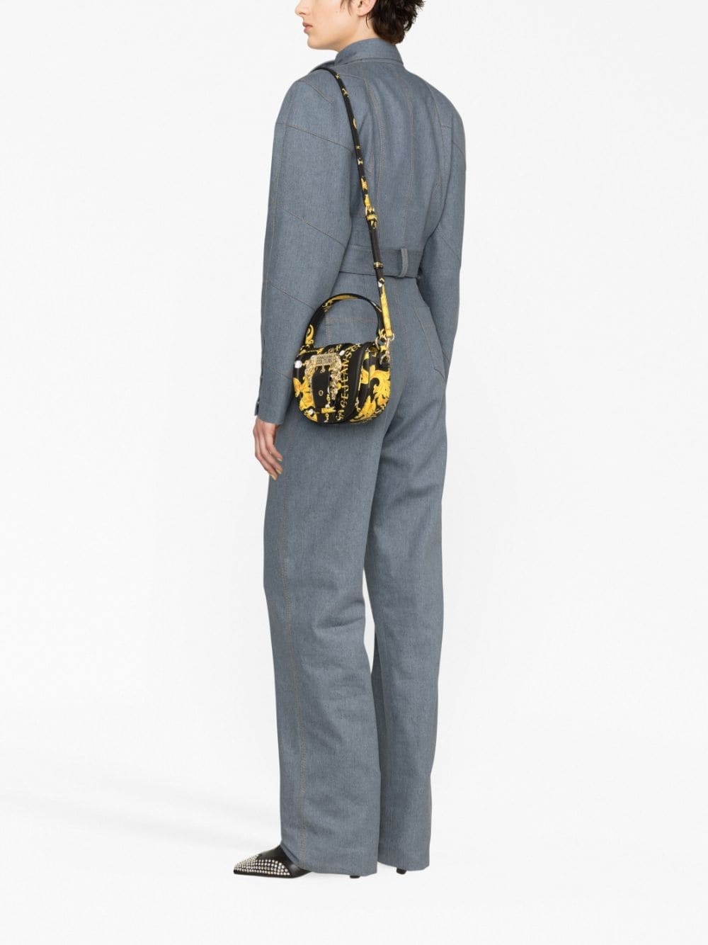 Versace Jeans Couture Chain Couture-print shoulder bag - Image 2