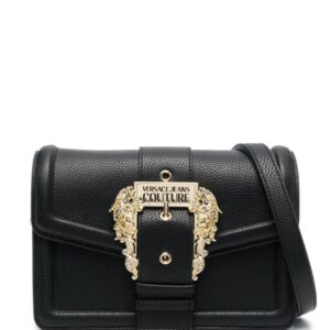 Versace Jeans Couture baroque-buckle satchel bag