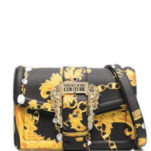 Versace Jeans Couture baroque-print satchel bag