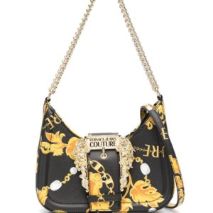 Versace Jeans Couture Chain Couture-print crossbody bag