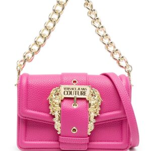 Versace Jeans Couture baroque-buckle shoulder bag