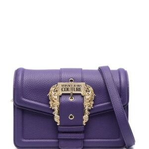 Versace Jeans Couture baroque-buckle satchel bag