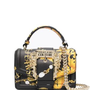Versace Jeans Couture Barocco-print faux-leather tote bag