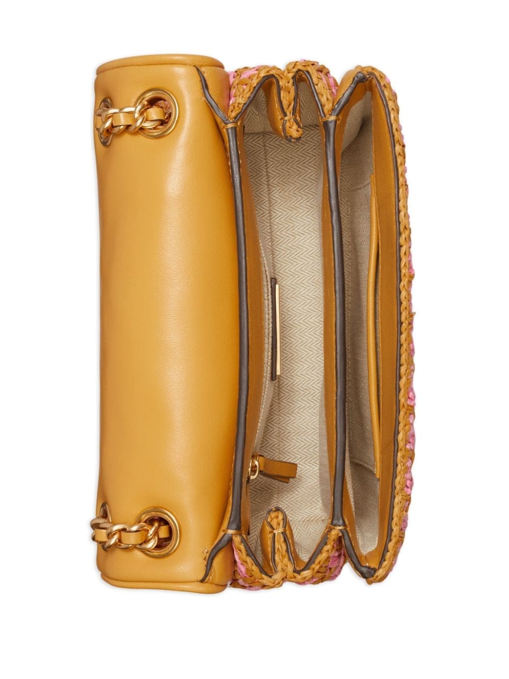 Tory Burch small Fleming crochet-knit shoulder bag - Image 4