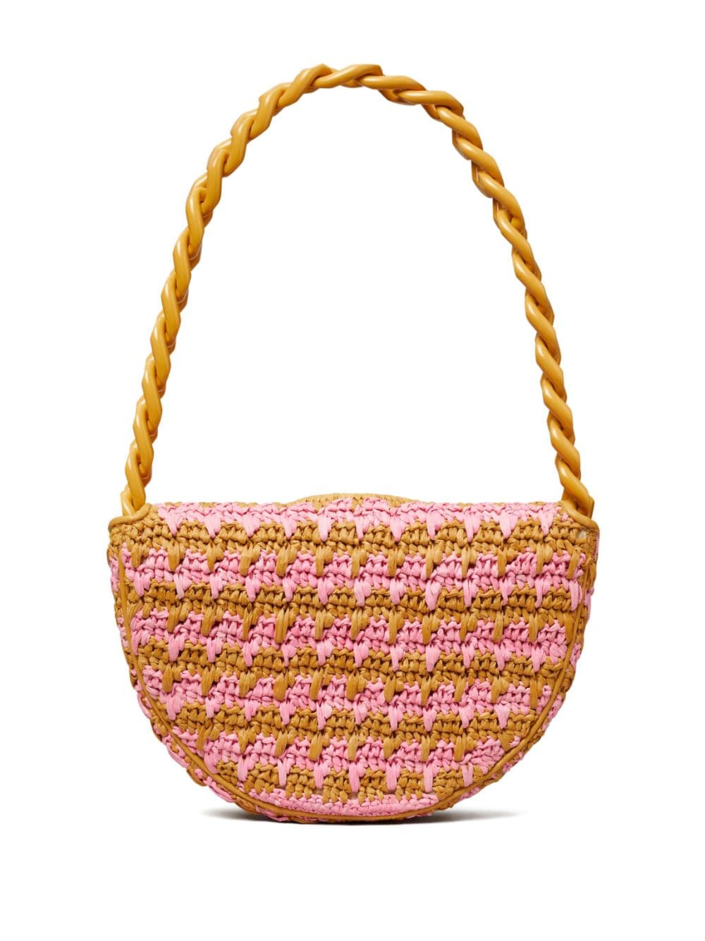 Tory Burch mini Fleming crochet-knit shoulder bag - Image 3