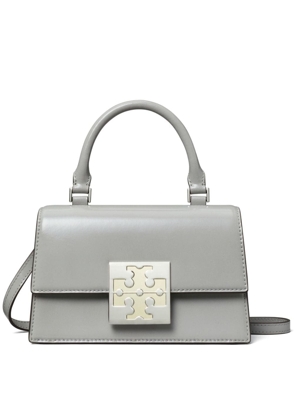 Tory Burch Bon Bon Spazzolato leather crosbody bag