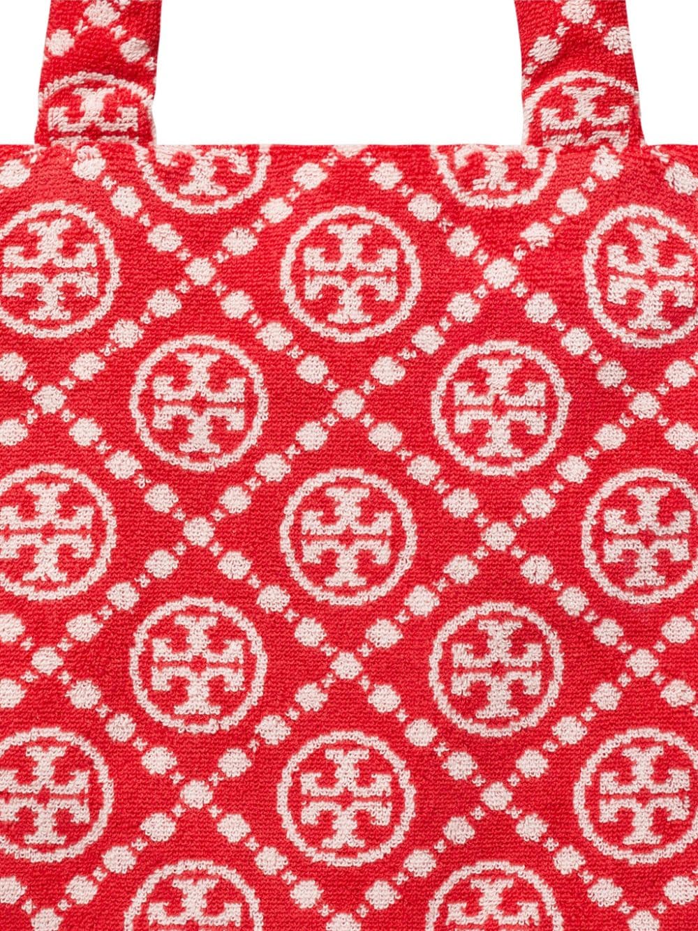 Tory Burch Terry monogram cotton tote bag - Image 5