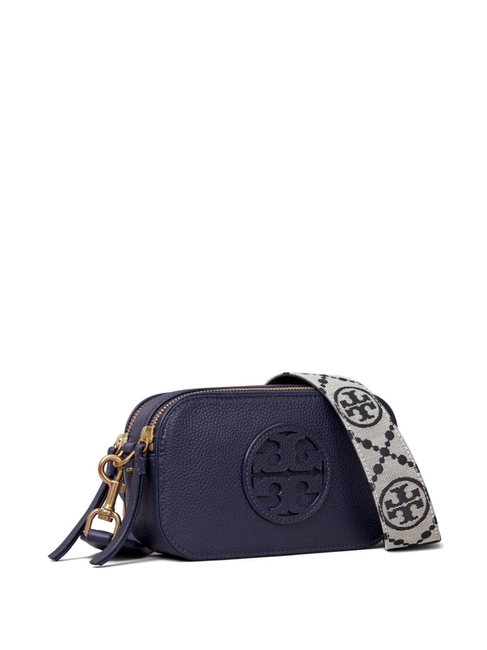 Tory Burch mini Miller grained-leather crossbody bag - Image 3