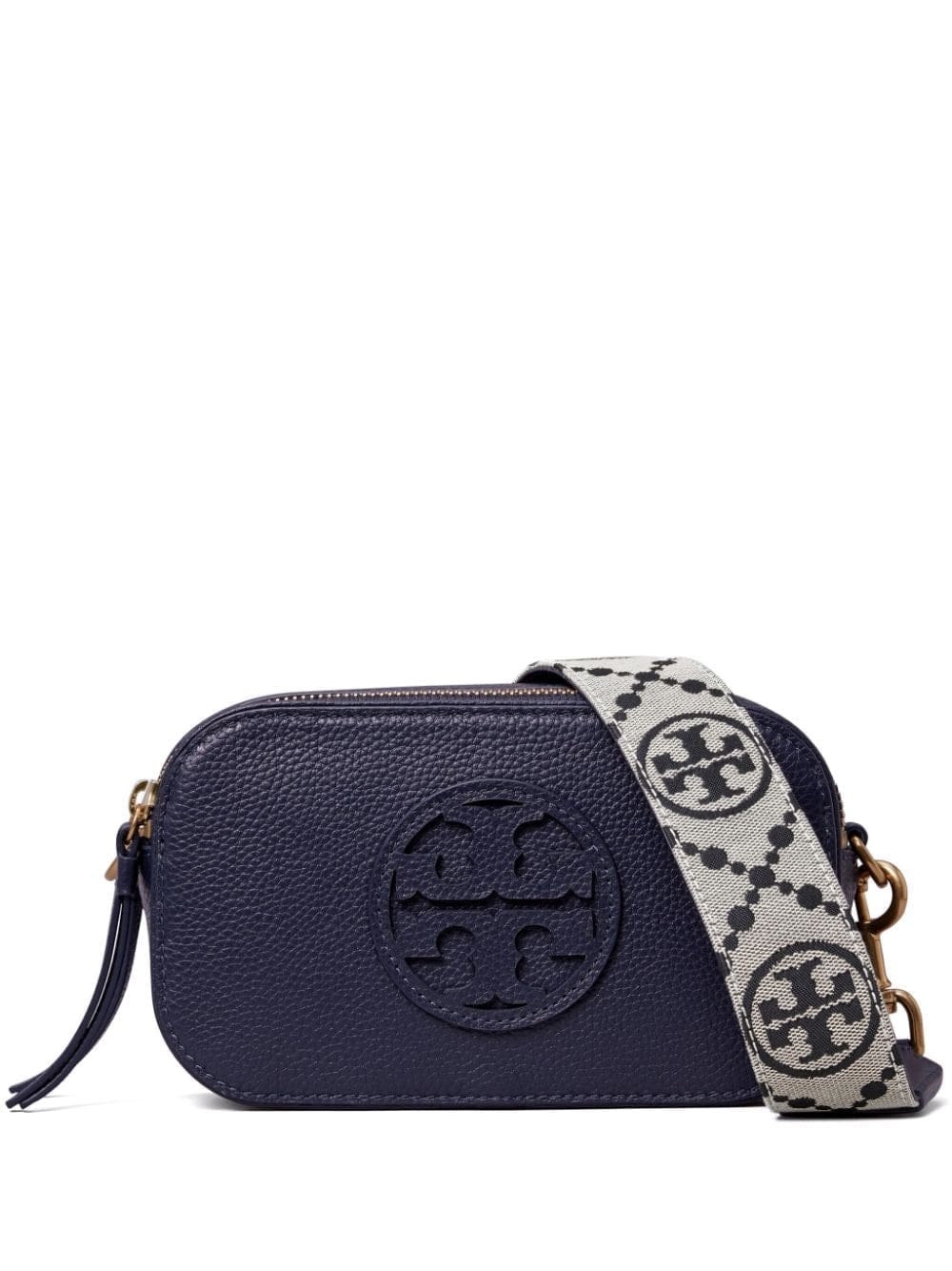 Tory Burch mini Miller grained-leather crossbody bag